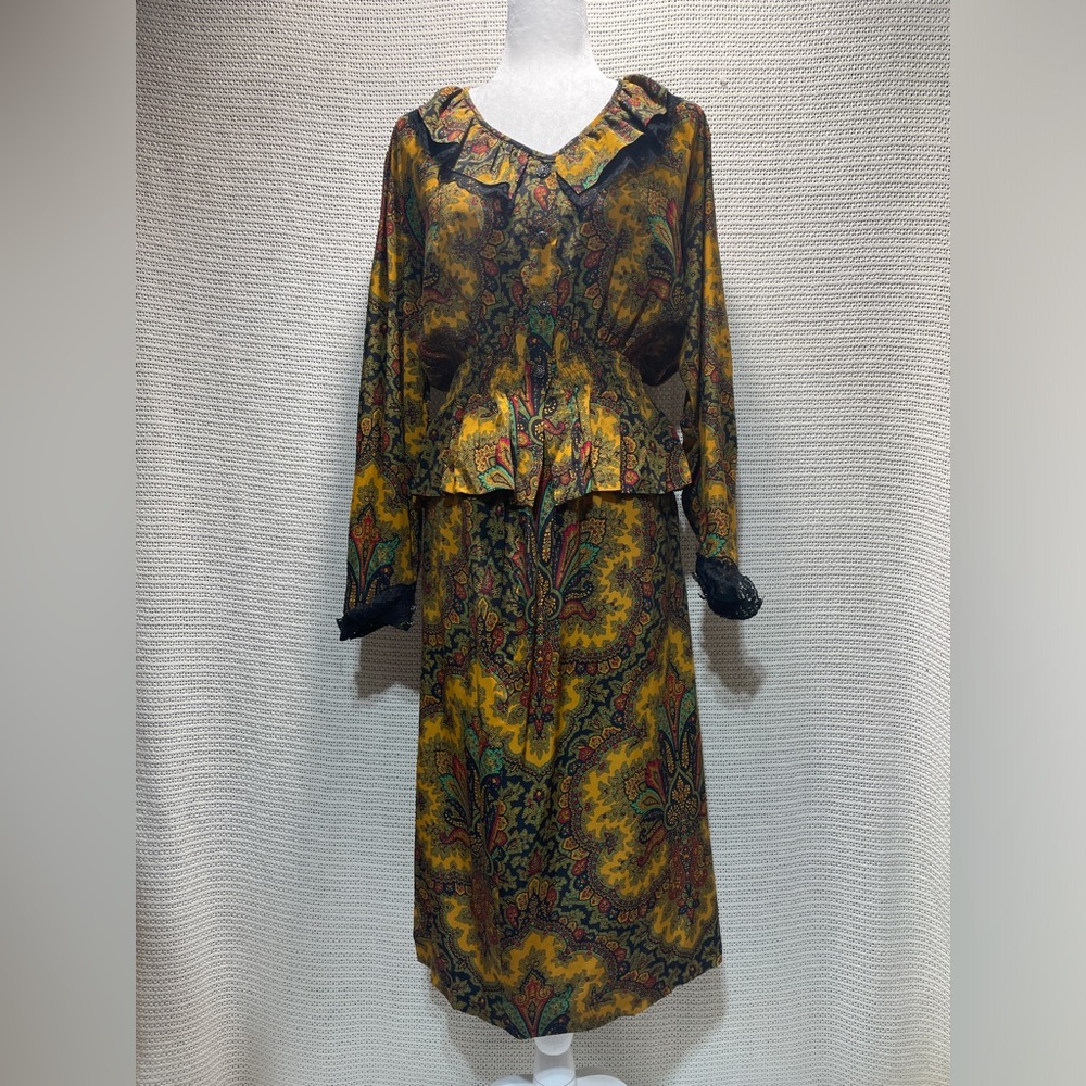 Bleu Marine Design 2pieces Dress